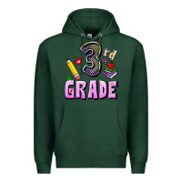Sports Green Third Grade Premium Hoodie - RanaPortraitStore