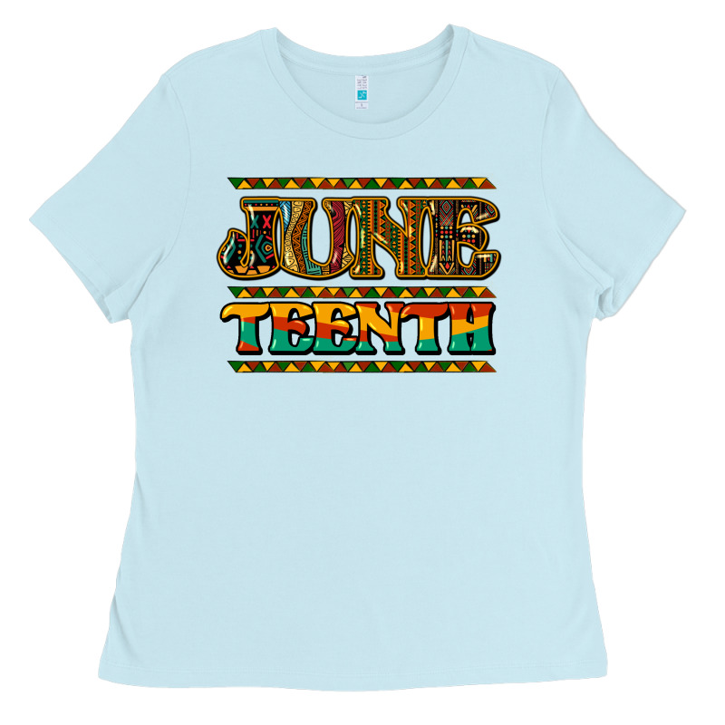 Juneteenth Ladies Tee by NancyCooperArtShop | Teevron