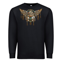 Black native dream catcher with owl Premium Sweatshirt - BarkalooDesign