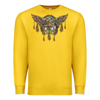 Lemon native dream catcher with owl Premium Sweatshirt - BarkalooDesign