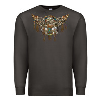 Smoke native dream catcher with owl Premium Sweatshirt - BarkalooDesign