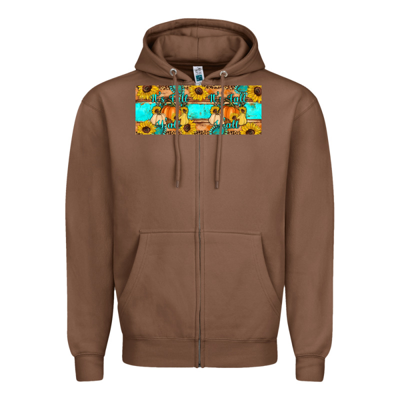It's Fall Y'all Zipper Hoodie by Artiststas | Teevron