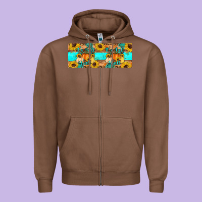 It's Fall Y'all Zipper Hoodie Designed By Artiststas