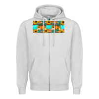 Dove Grey it's fall y'all Zipper Hoodie - Artiststas