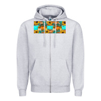 Heather Grey it's fall y'all Zipper Hoodie - Artiststas