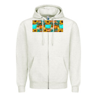 Oatmeal Heather it's fall y'all Zipper Hoodie - Artiststas