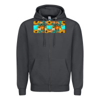 Smoke it's fall y'all Zipper Hoodie - Artiststas