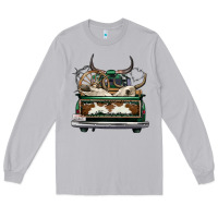 Cowhide And Hunter Truck Olivia Long Sleeve Tee | Teevron