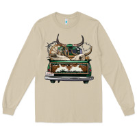 Mushroom cowhide and hunter truck olivia Long Sleeve Tee - OliviaCreatesArt
