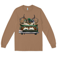 Toasted Coconut cowhide and hunter truck olivia Long Sleeve Tee - OliviaCreatesArt
