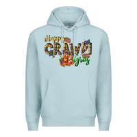 Blue Mist Happy crawdi Gras Premium Hoodie - LillyAllenDesigns