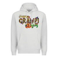 Dove Grey Happy crawdi Gras Premium Hoodie - LillyAllenDesigns