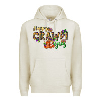 Oatmeal Heather Happy crawdi Gras Premium Hoodie - LillyAllenDesigns