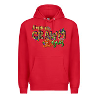 Red Happy crawdi Gras Premium Hoodie - LillyAllenDesigns