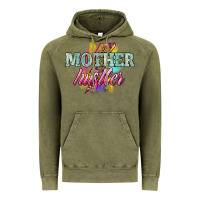 Vintage Olive Mother hustler lightning bolt mother's day Vintage Hoodie - HowdyJamesFarm