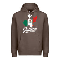 Coffee Mexico Jalisco Mexican Flag Gift Premium Hoodie - trangStudio