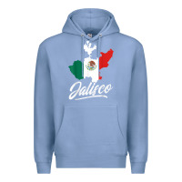 Colony Blue Mexico Jalisco Mexican Flag Gift Premium Hoodie - trangStudio
