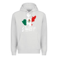 Dove Grey Mexico Jalisco Mexican Flag Gift Premium Hoodie - trangStudio