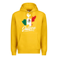 Lemon Mexico Jalisco Mexican Flag Gift Premium Hoodie - trangStudio