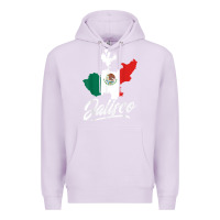 Lilac Mexico Jalisco Mexican Flag Gift Premium Hoodie - trangStudio