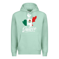 Seafoam Mexico Jalisco Mexican Flag Gift Premium Hoodie - trangStudio