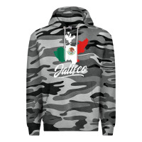 Slate Camo Mexico Jalisco Mexican Flag Gift Premium Hoodie - trangStudio