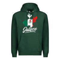 Sports Green Mexico Jalisco Mexican Flag Gift Premium Hoodie - trangStudio