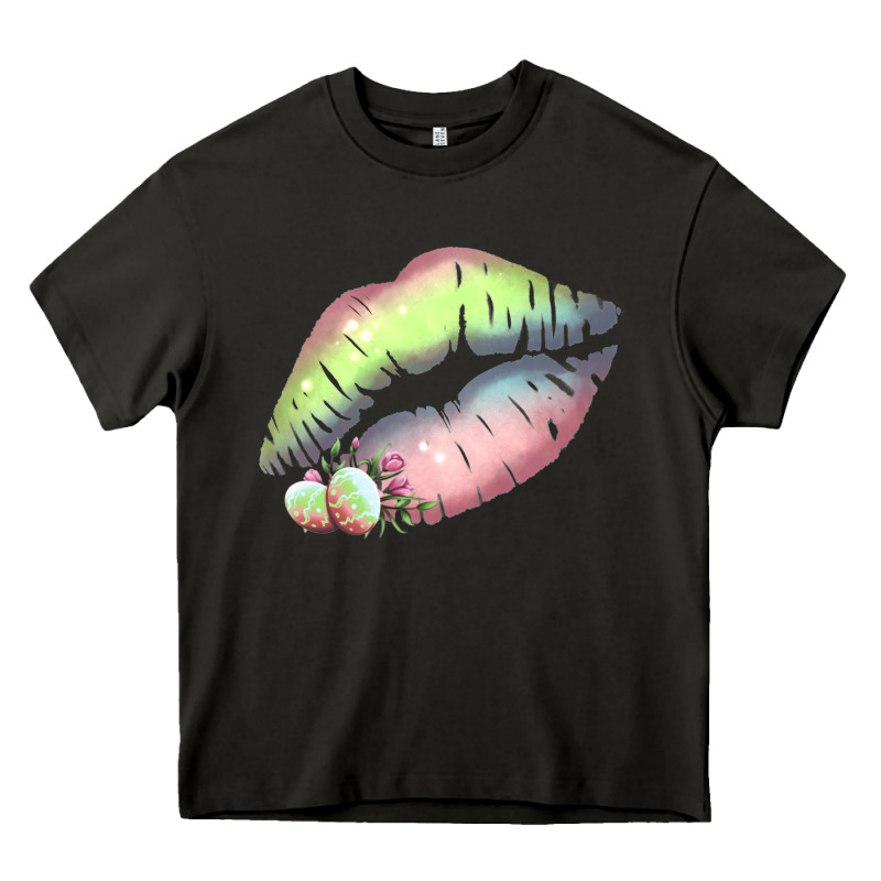 Pastel Color Easter Lips Heavy Core Tee by Bettercallsaul | Teevron
