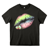Asphalt Pastel Color Easter Lips Heavy Core Tee - Bettercallsaul