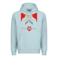 Blue Mist V For Vendetta Freedom Forever Premium Hoodie - trangStudio