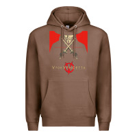 Chestnut V For Vendetta Freedom Forever Premium Hoodie - trangStudio