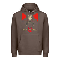 Coffee V For Vendetta Freedom Forever Premium Hoodie - trangStudio
