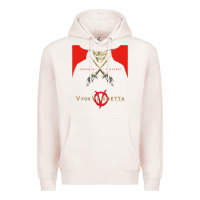 Pale Pink V For Vendetta Freedom Forever Premium Hoodie - trangStudio