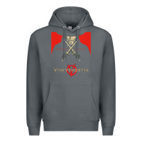 Rock V For Vendetta Freedom Forever Premium Hoodie - trangStudio
