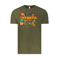 Vintage Olive one thankful mawmaw Vintage Tee - CowGirlArtShop