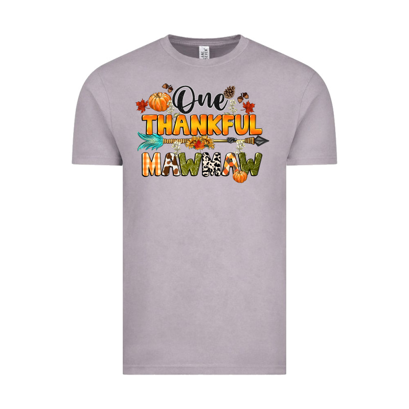One Thankful Mawmaw Vintage Tee by CowGirlArtShop | Teevron