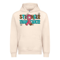 Sandshell stronger than cancer with cancer ribbon Urban Hoodie - AdoDesignShop