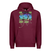 Burgundy Yes Yessongs Premium Hoodie - trangStudio