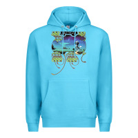 Ocean Blue Yes Yessongs Premium Hoodie - trangStudio