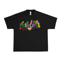Black principal mardi gras cowgirl Urban Heavy Tee - CowGirlArtShop