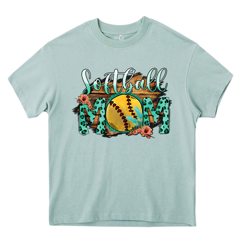 Softball Mom Heavy Core Tee by Bettercallsaul | Teevron
