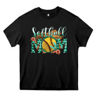 Black Softball Mom Heavy Core Tee - Bettercallsaul