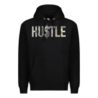 Black Hustle 100 Dollar Bill Christmas Gift entrepreneur Premium Hoodie - trangStudio