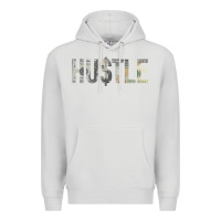 Dove Grey Hustle 100 Dollar Bill Christmas Gift entrepreneur Premium Hoodie - trangStudio