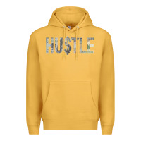 Mustard Hustle 100 Dollar Bill Christmas Gift entrepreneur Premium Hoodie - trangStudio