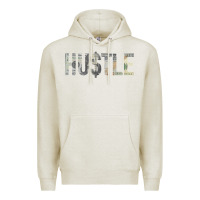 Oatmeal Heather Hustle 100 Dollar Bill Christmas Gift entrepreneur Premium Hoodie - trangStudio