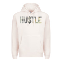 Pale Pink Hustle 100 Dollar Bill Christmas Gift entrepreneur Premium Hoodie - trangStudio