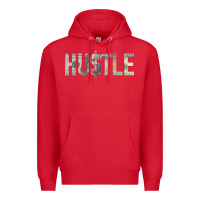 Red Hustle 100 Dollar Bill Christmas Gift entrepreneur Premium Hoodie - trangStudio