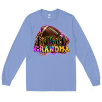 Colony Blue football grandma Long Sleeve Tee - OliviaCreatesArt