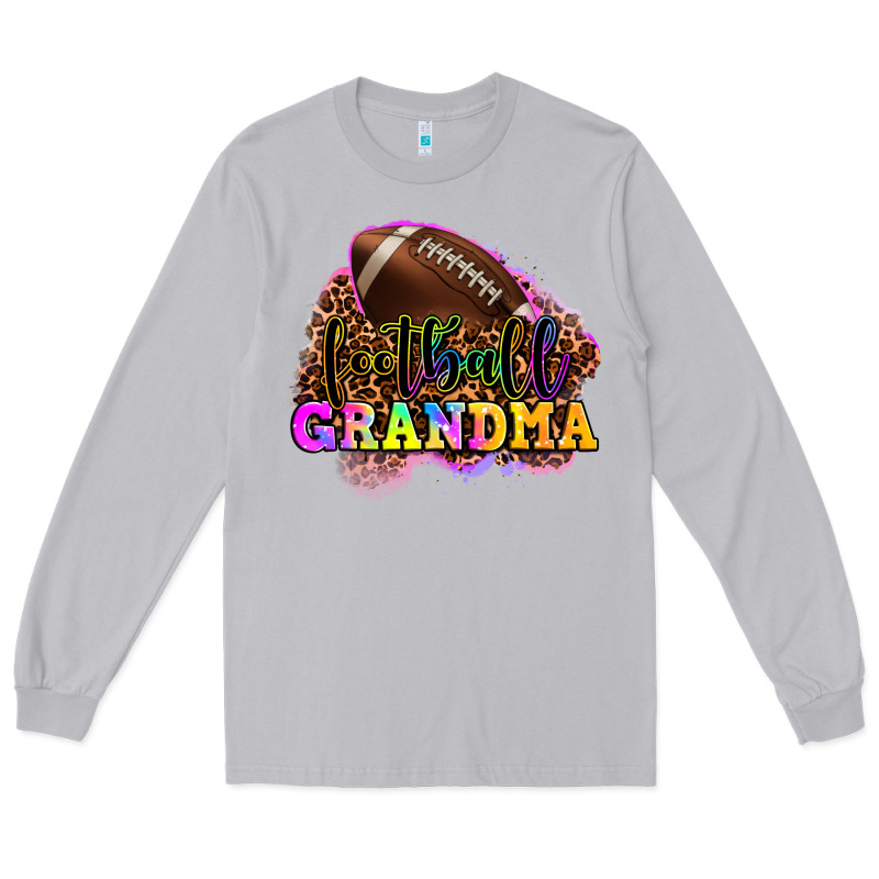 Football Grandma Long Sleeve Tee by OliviaCreatesArt | Teevron